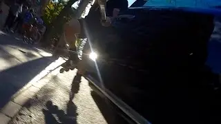 Rollerblader Doored