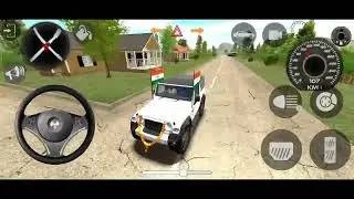Mahindra Thar Big Stunt Clip 🇮🇳 Indian Cars Simulator 3D Game