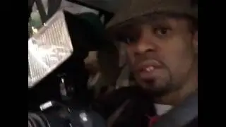 Director Andy Appleseed filming a music video in Brooklyn