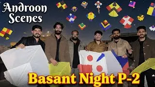Basant Night in Androon Lahore 🤩 | Crazy Rooftop Kite Flying Celebration 🪁| Part 2 