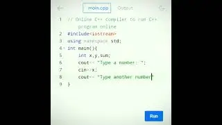 C++ Basic program | coding status#viral #shortvideo #coding
