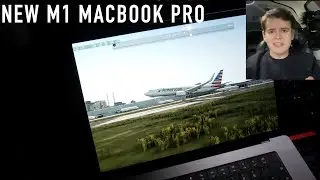 Играем в Flight Simulator на САМОЛЕТЕ &mdash; M1 MacBook Pro БЕЗУМНАЯ производительность