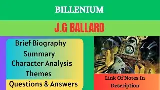 Billennium by jg ballard billennium short story | billennium | billennium summary |