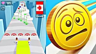NEW Update 2026 🔥Flag Painters vs Coin Rush - MAX Level Challenge!