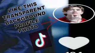 how to make Tiktok transparent background profile pic!!!!!!