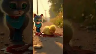 The Brave Kitten and the Duckling&rsquo;s Rescue | A Heartwarming Story