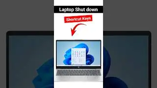 Laptop or PC Shutdown Trick | How to shut down your laptop | Shutdown shortcut keys