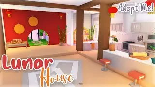 Lunar House 🏮 🍊 | Adopt Me Speed Build! Roblox