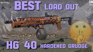 Best HG 40-Hardened Grudge Loadout 🤫31 Kills Ranked Domination CoD Mobile