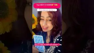 Oh my God!😱😍Your next 72 hours ✨#tarot #tarotreading #trendingshorts