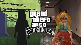 GTA San Andreas Evil Silhouette Ghost & Miss Delight Mod Showcase Gameplay 
