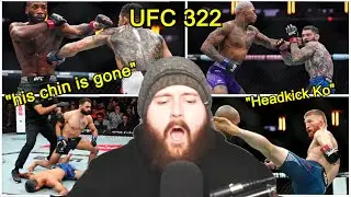 MMA GURU reacts to every finish at UFC 322