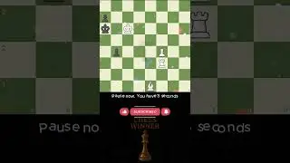Find the Mate in 2 &mdash; Puzzle #25 ♟️🧐🔥 | Chess Winner #chess #shorts #checkmate #brilliant