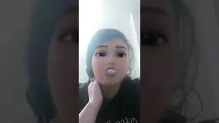 Blowing Bubble Gum Bubbles ASMR 3D Cartoon Filter