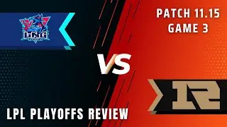 RNG vs LNG - Game 3 | Round 4 LPL Summer 2021 playoffs - VOD review.