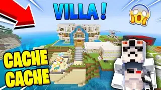 CACHE CACHE SUR MINECRAFT MAP LA VILLA DES VACANCES SAISON 2 ! ☀️ Fullboss villa des vacances rp