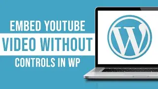 How to Embed a YouTube Video in Wordpress Without Controls (2024)