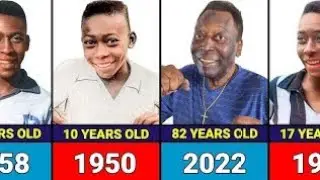 Transformation of Pel&eacute; From Age 1 to 82! 🐐⚽