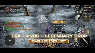 🔥 Evil Lands &ndash; легендарные награды за ноябрь 2025 г. | Реальные результаты добычи! 🔥