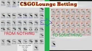 How to bet on CSGOLounge from nothing