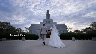 Amory & Kam Draper Temple Wedding Film