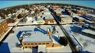 Snow In Manassas Virginia - 24 January, 2016