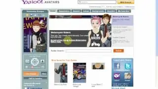 Yahoo messenger avatar customization..