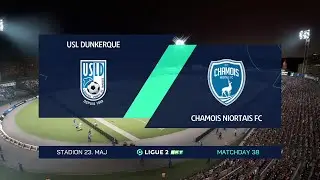 ⚽ Dunkerque vs Niort ⚽ | Ligue 2 (07/08/2021) | Fifa 21