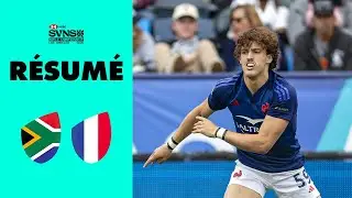 L'entrée en lice des Bleus | Résumé Afrique du Sud vs France | HSBC SVNS Los Angeles