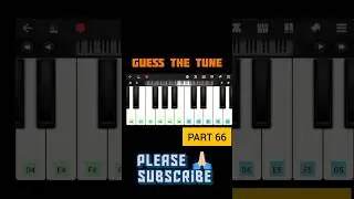 Guess the tune challenge #66✨❣️ I Easy tutorial #shorts #viral #trending #youtubeshorts #shortvideo