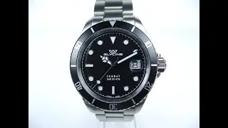 Обзор часов Glycine Combat Sub 40 Quartz GL1060 4K
