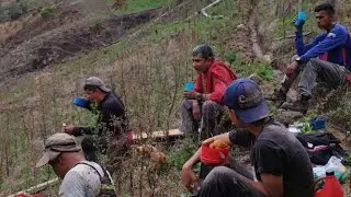 Un recorrido cansado pero vale la pena ir a predicar el Evangelio de Estelí, hacia Siuna, Nicaragua 