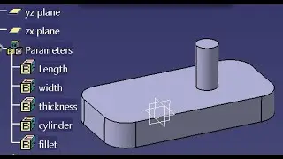 Creating parameters using formula in Catia V5