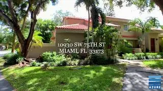10930 SW 75 Street, Miami , Florida Chardonnay Kendall-Miami Town House