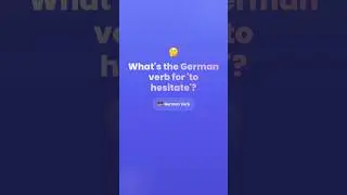 🇩🇪 z&ouml;gern conjugation made EASY | #Shorts #LearnGerman