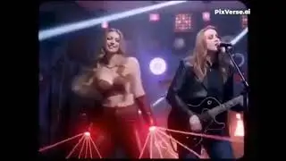 FLAMES - Пятёрка. Рок-версия. Лазерное шоу. Танец в исполнении Надин Гринвуд.