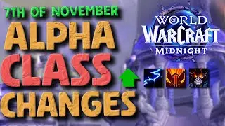 *NEW* Midnight Class Changes - Demo REWORK - Fury Warrior 5-Target Cap LIFTED? (PARTLY) & More