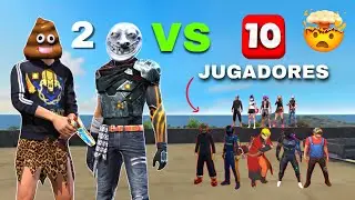 ADICTO y SE PACIENTE VS 10 JUGADORES 🔥(2vs10) 