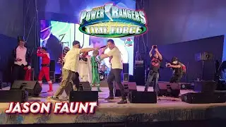 Presentación Jason Faunt Power Rangers Fuerza del Tiempo - Día Del Cómic Festival 2025 Lima Perú
