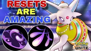 Future Sight Resets Make Espeon&rsquo;s Stored Power Build Really Awasome! | Pokemon Unite