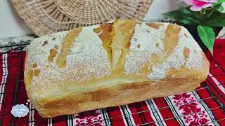 Pan sin amasado,solo mezcla los ingredientes.Pan en 5 minutos 