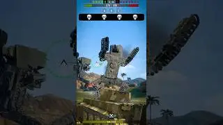 KV-2 Dance battle #wotblitz #wot #танки #танец #приколы