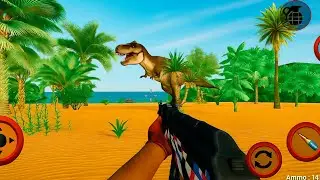 Best Dinosaur Hunting Games &ndash; Dinosaur Bloody Island &ndash; Android Gameplay 