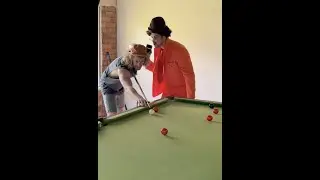 Pool Ball Finger Crush with 