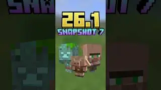 Майнкрафт 26.1 снапшот 7 НОВЫЕ ДЕТЕНЫШИ #майнкрафт #snapshot #shorts