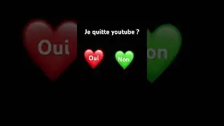 Je quitte YouTube ?