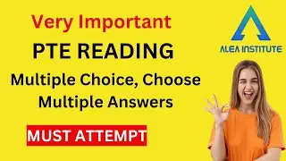 PTE Reading Multiple Choice Choose Multiple Answers Practice tests with Answer key| PTE Reading Tips