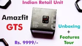 Amazfit GTS Smartwatch Unboxing & All Features Tour