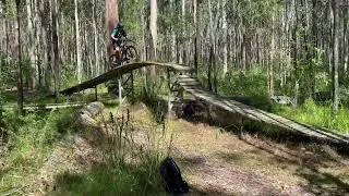 Mounting Bike Training at New Italy
