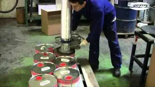 Vacuum Tube Lifter JumboSprint Ex for Handling Barrels in Explosion-Hazard Areas | Schmalz